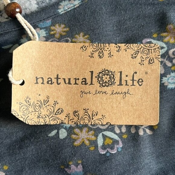 NWT Natural Life Women's Short Sleeve Floral Dress, Extra Small - Picture 5 of 6